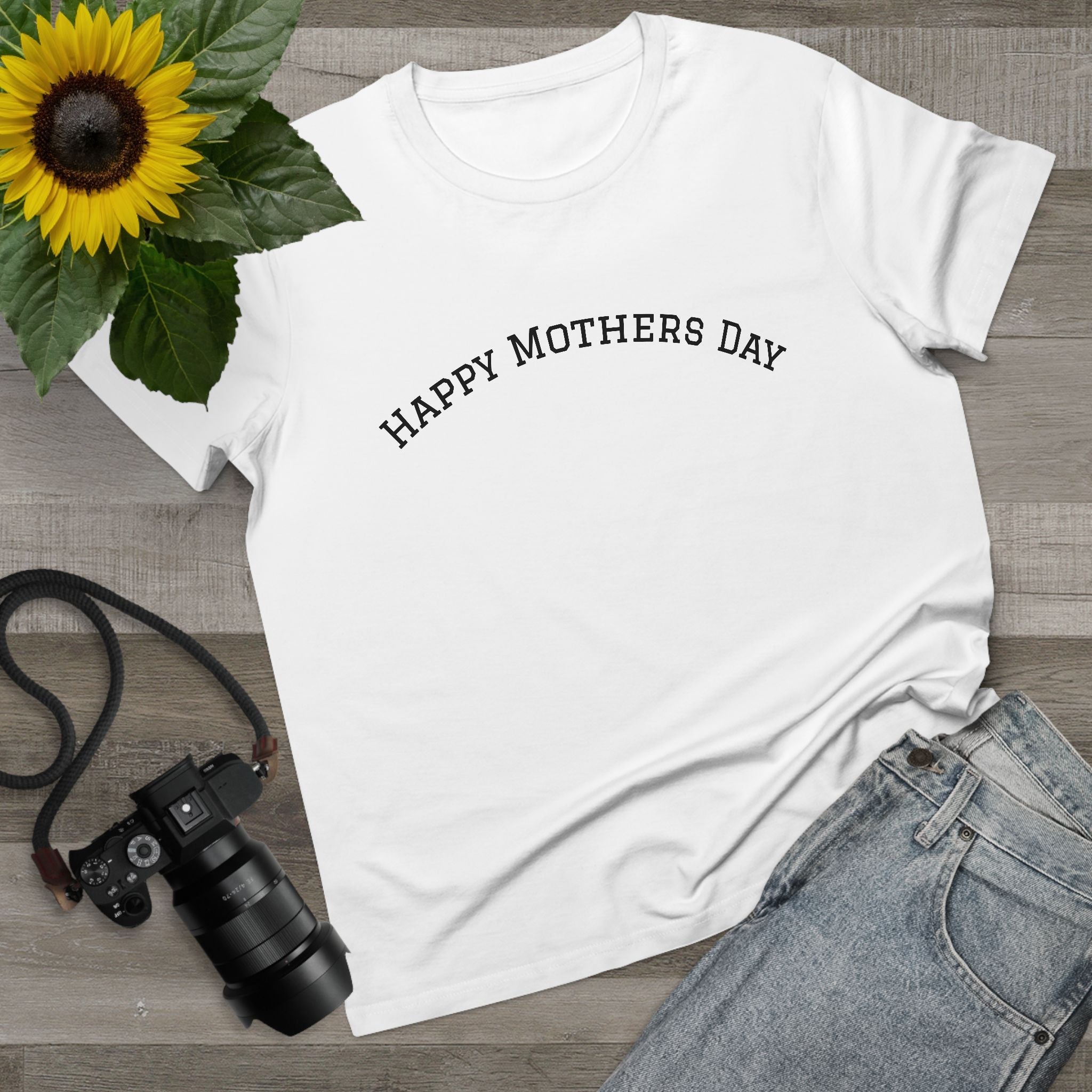 White Maple Tee Happy Mother's Day Australia custom printed T-shirt design