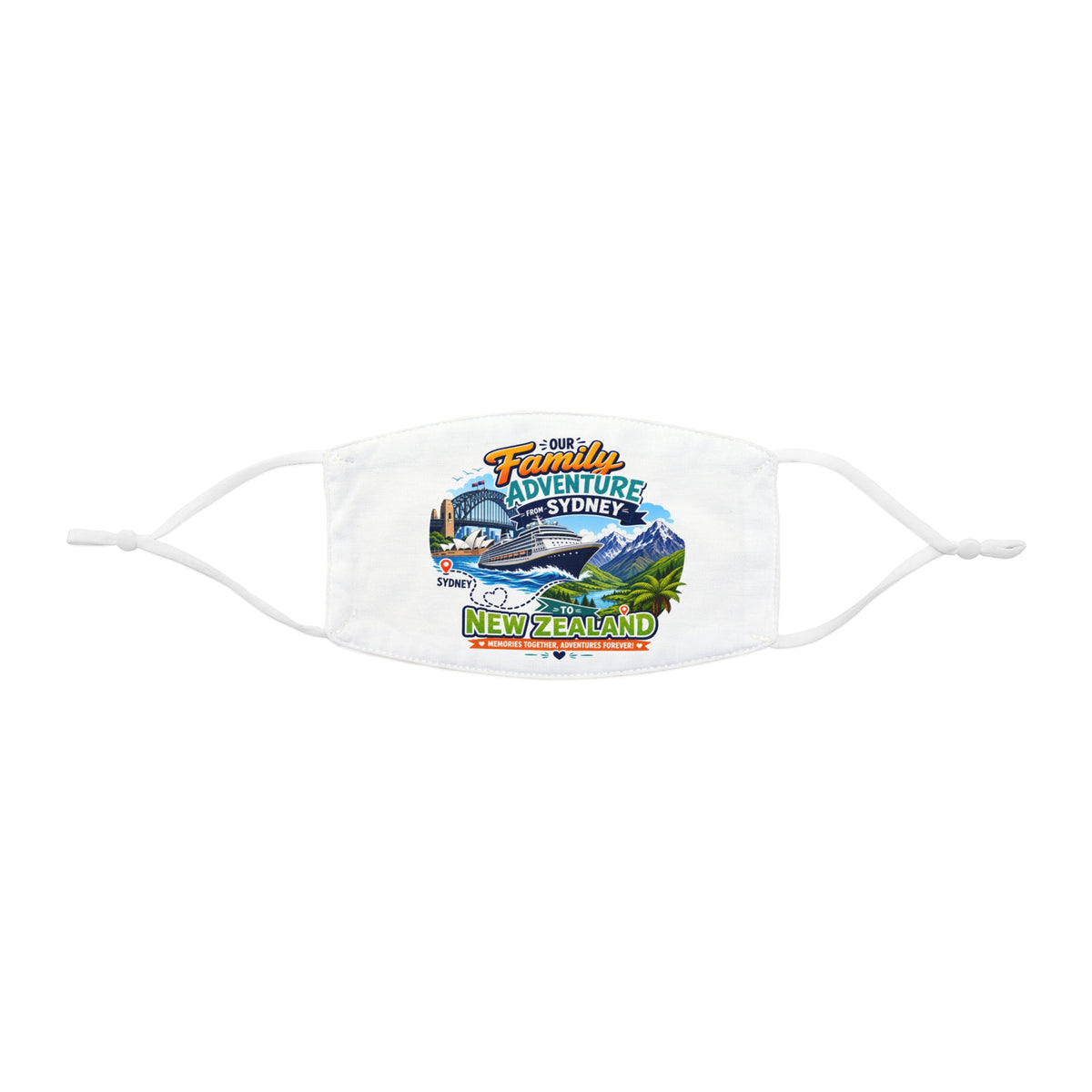 BNE NRTH QLD Face Mask β Travel Souvenir Polyester Mask