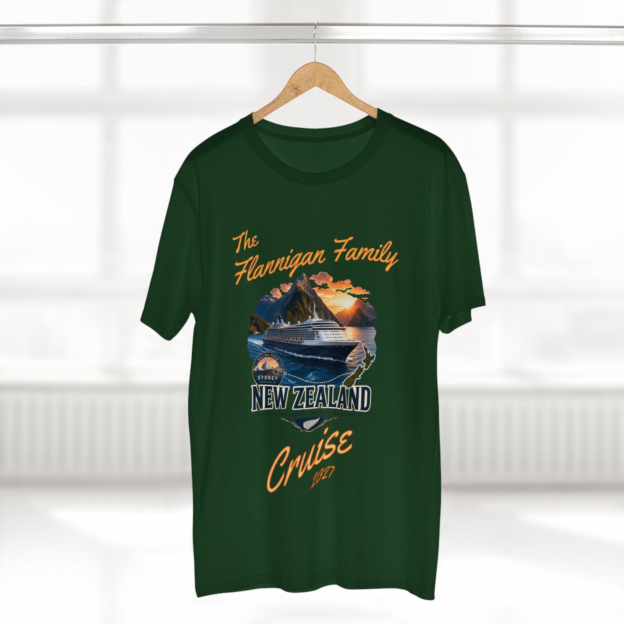 New Zealand Cruise T‑Shirt — The Flannigan Family 1987 Vintage Cruise Tee