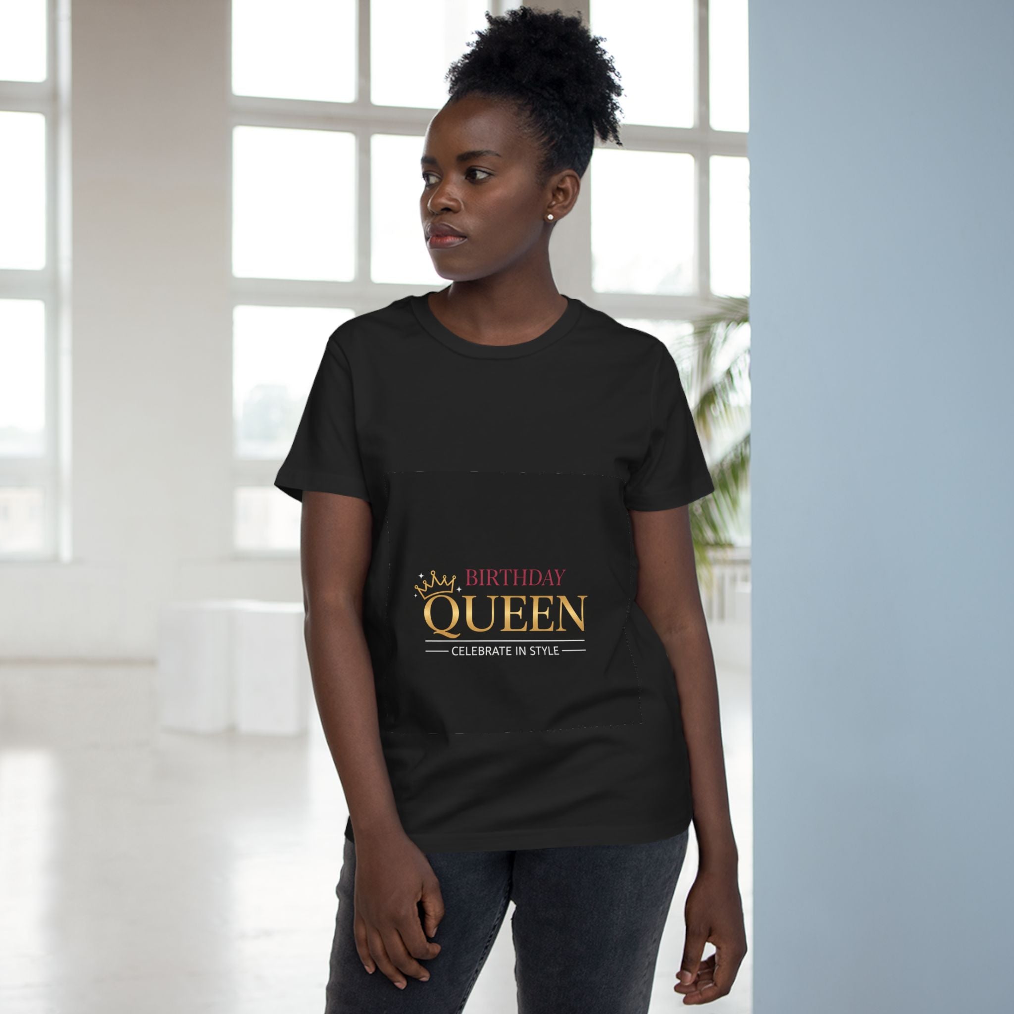 Ladies' Birthday Tee — Birthday Queen Tee