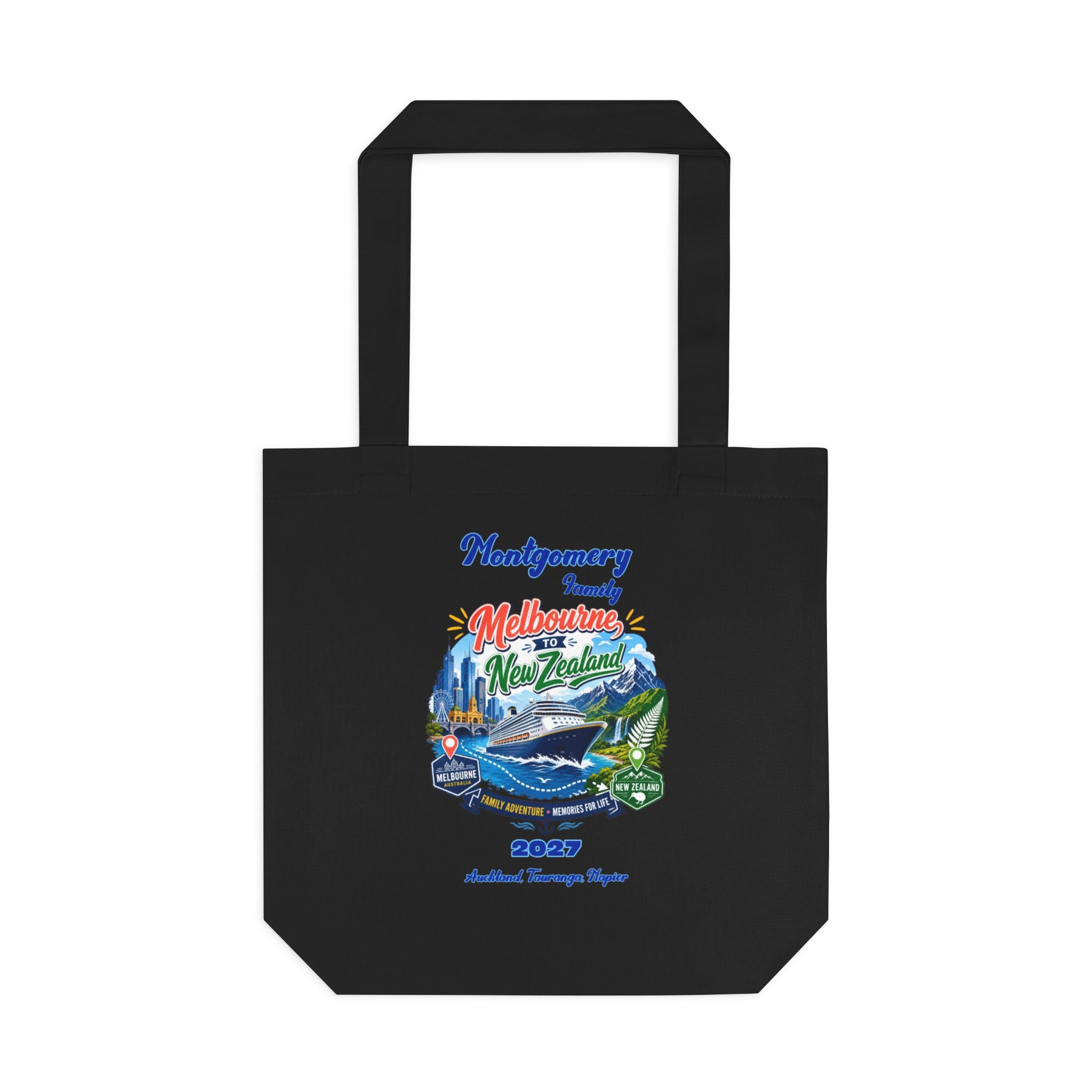 Melbourne Australia Cruise Souvenir Tote Bag – 2025 Harbour View Cotton Tote
