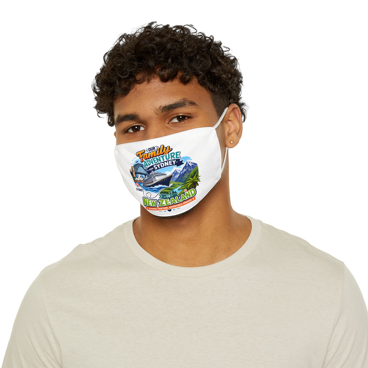 BNE NRTH QLD Face Mask — Travel Souvenir Polyester Mask