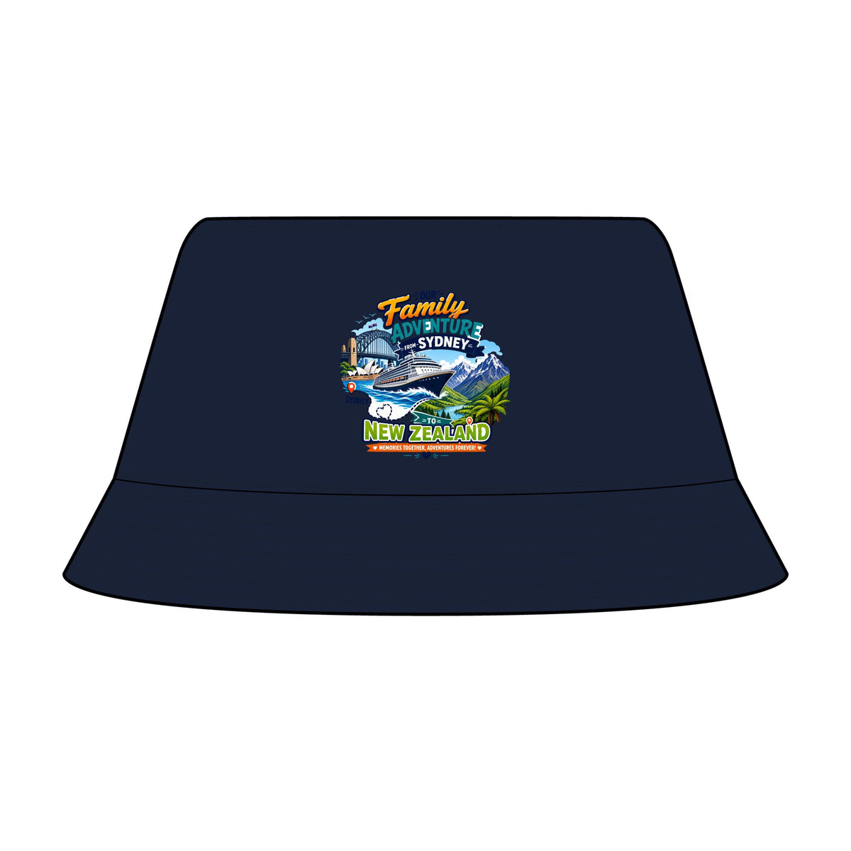 BNE- NRT Qld  Bucket Hat – Sustainable Travel Sun Hat