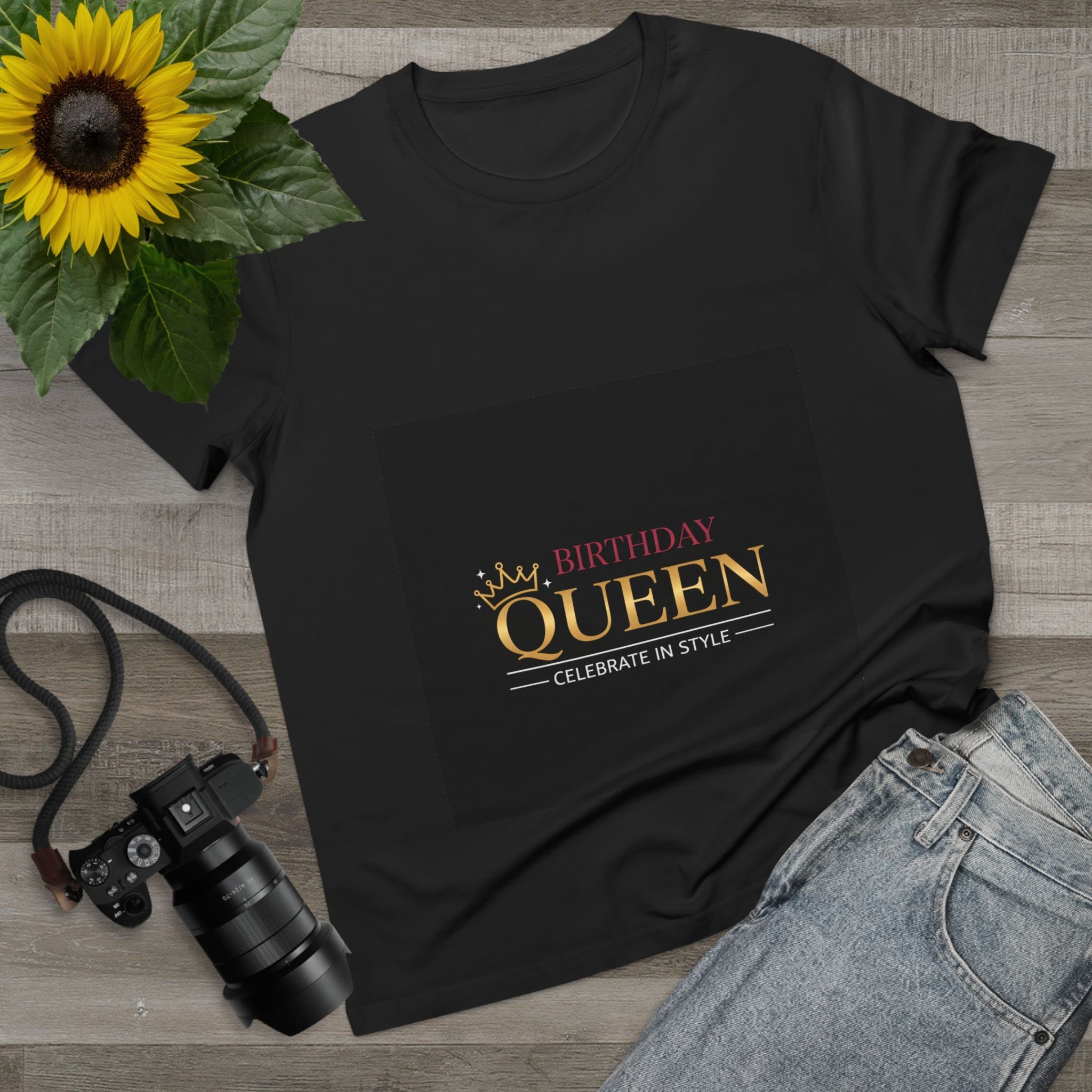 Ladies' Birthday Tee — Birthday Queen Tee