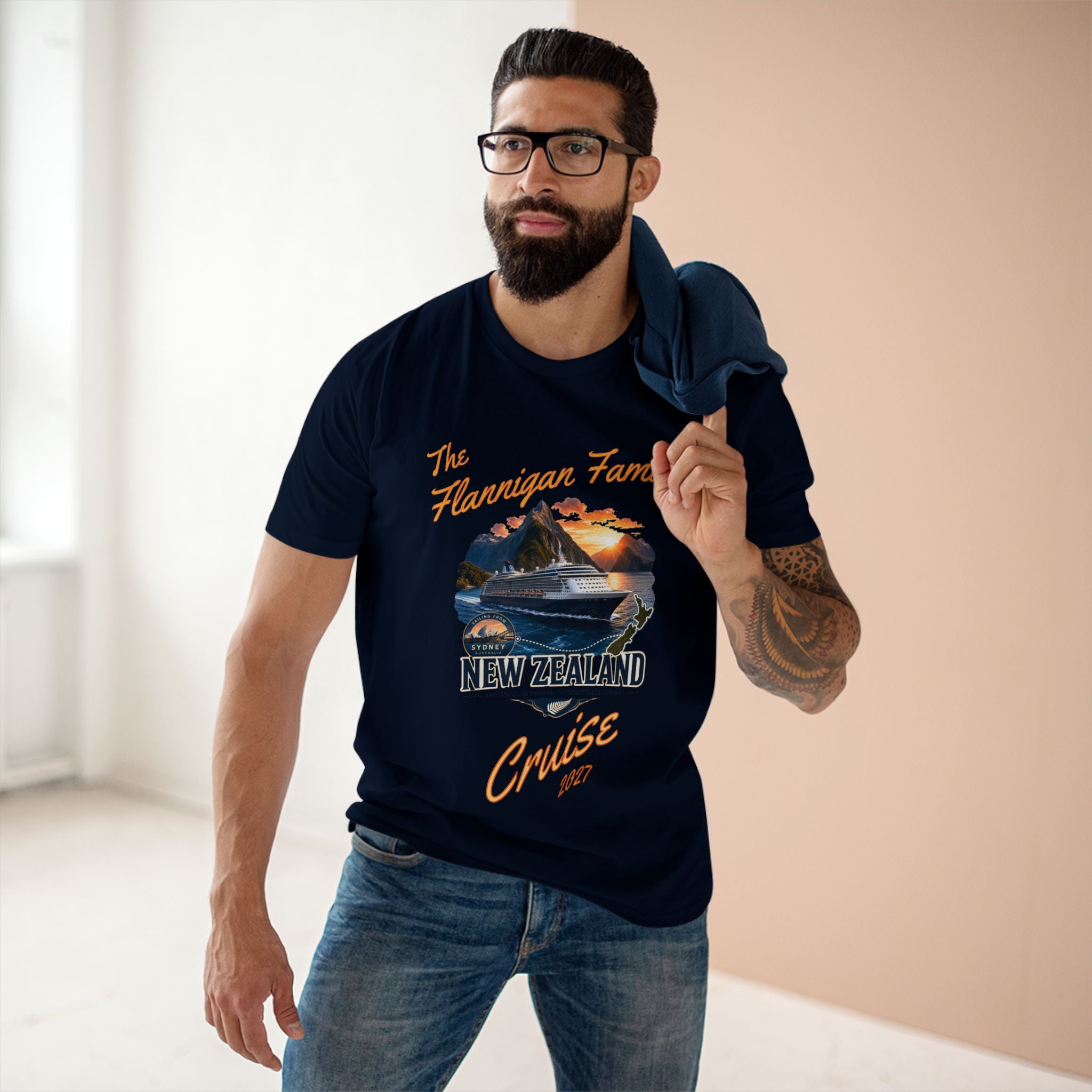 New Zealand Cruise T‑Shirt — The Flannigan Family 1987 Vintage Cruise Tee