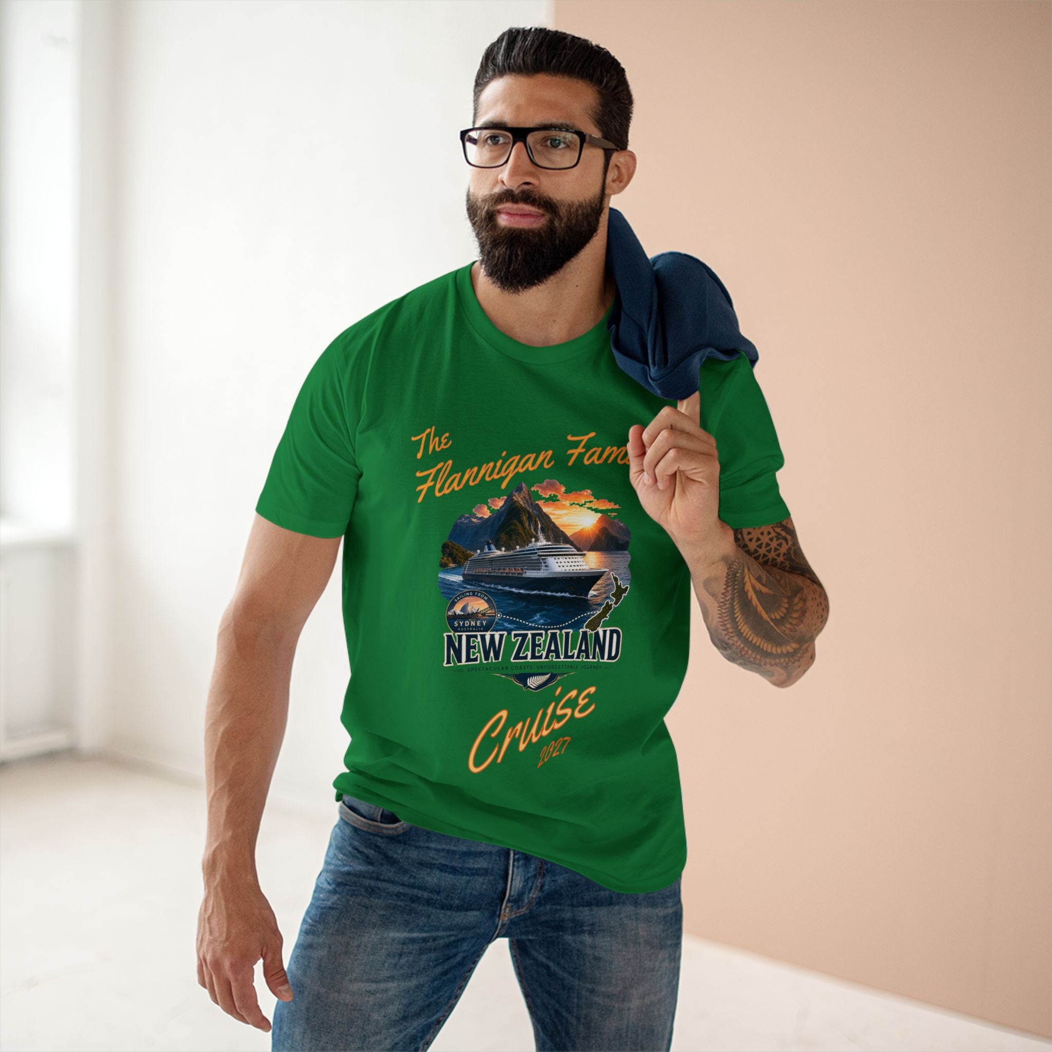 New Zealand Cruise T‑Shirt — The Flannigan Family 1987 Vintage Cruise Tee