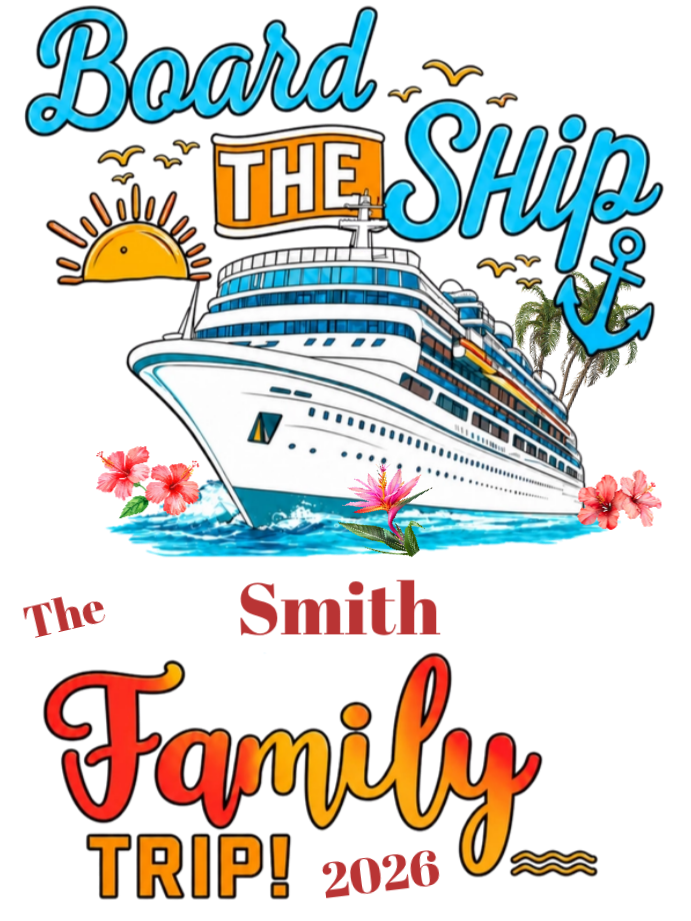 Birthday Crew T-Shirt — "Martin's 50th Birthday Crew" Party Tee
