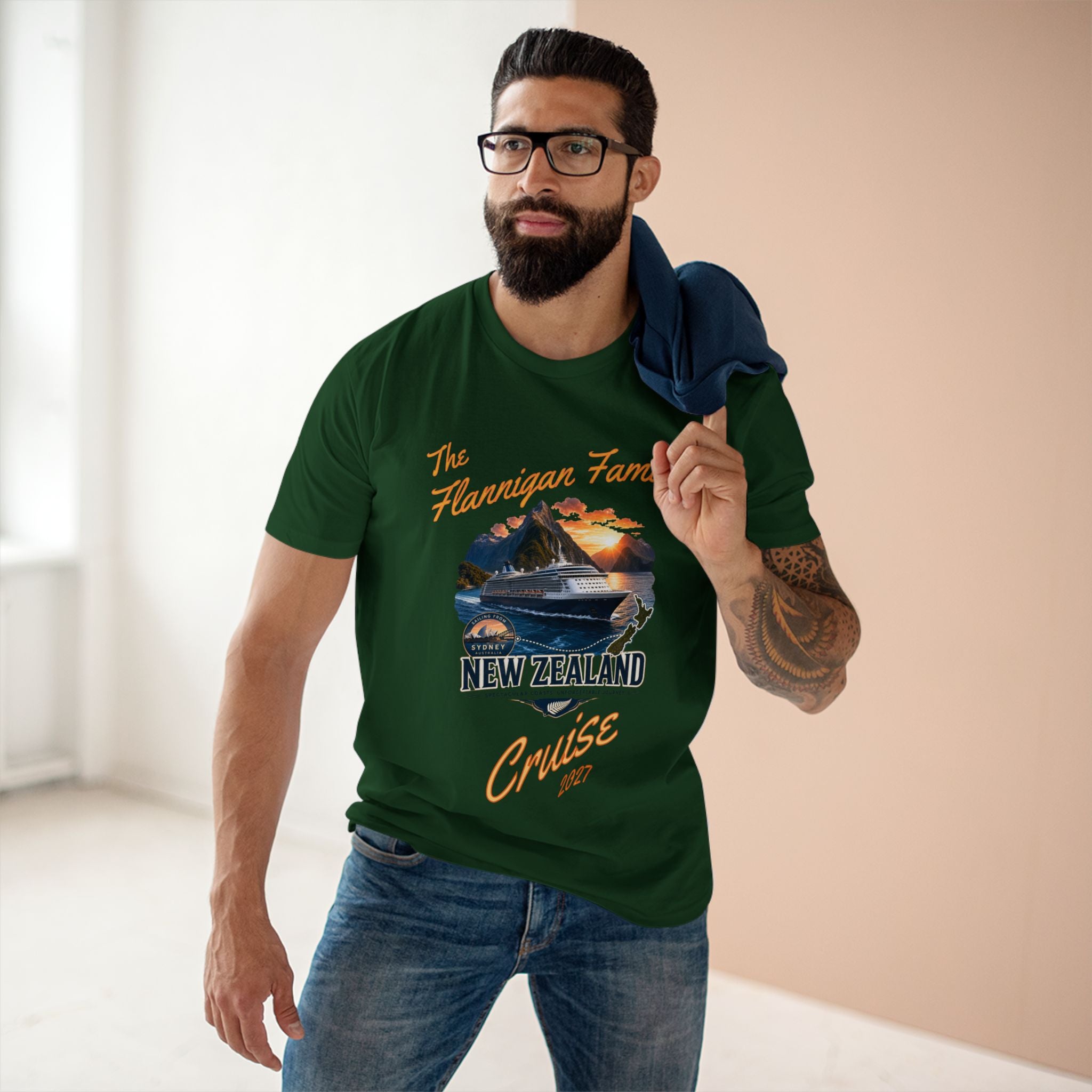 New Zealand Cruise T‑Shirt — The Flannigan Family 1987 Vintage Cruise Tee