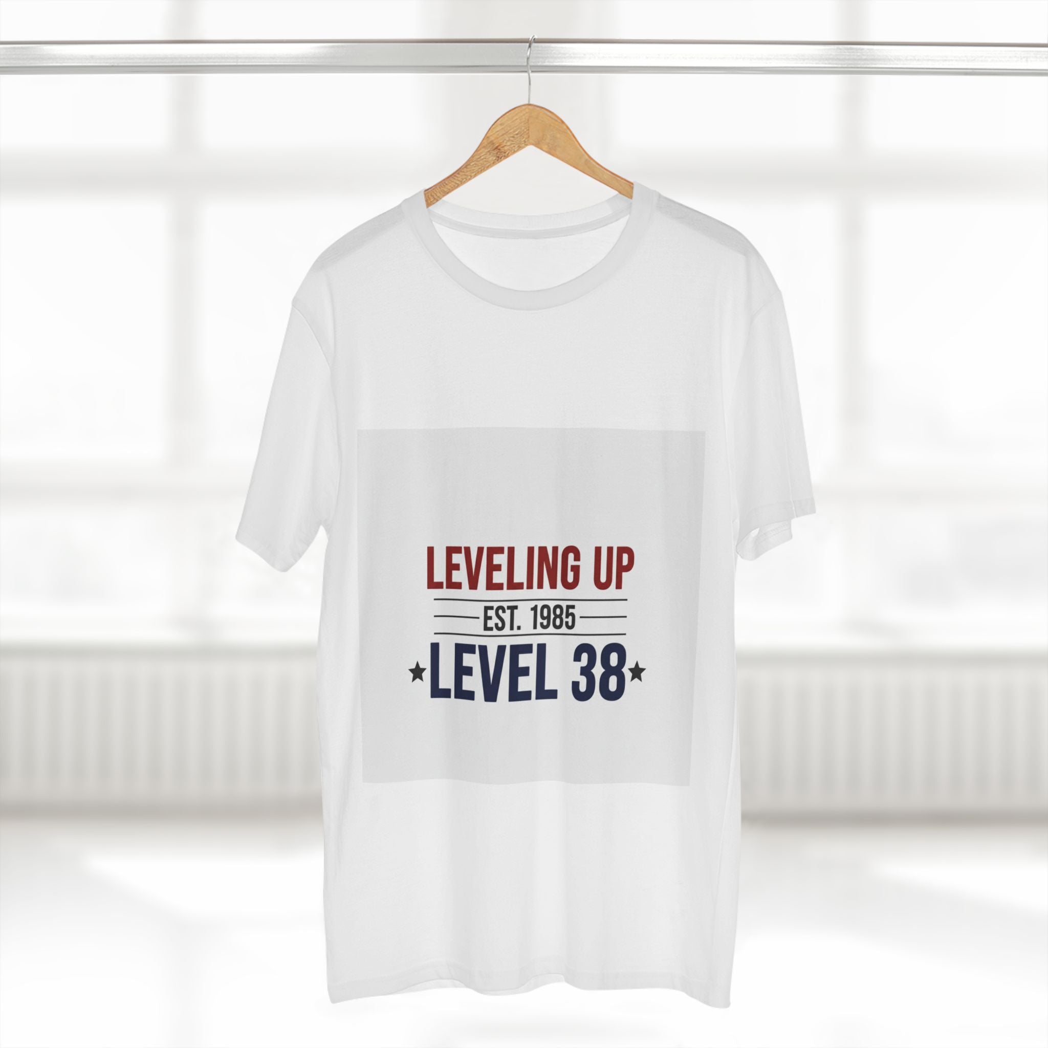 Men's Birthday Tee - Leveling Up Est. xxxx