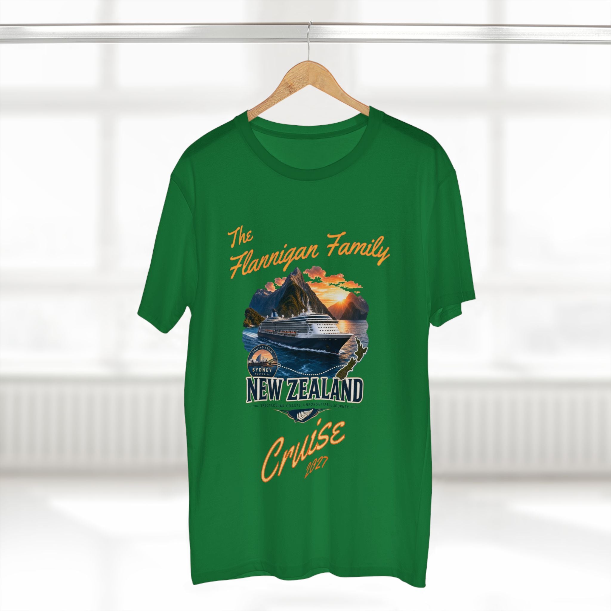 New Zealand Cruise T‑Shirt — The Flannigan Family 1987 Vintage Cruise Tee