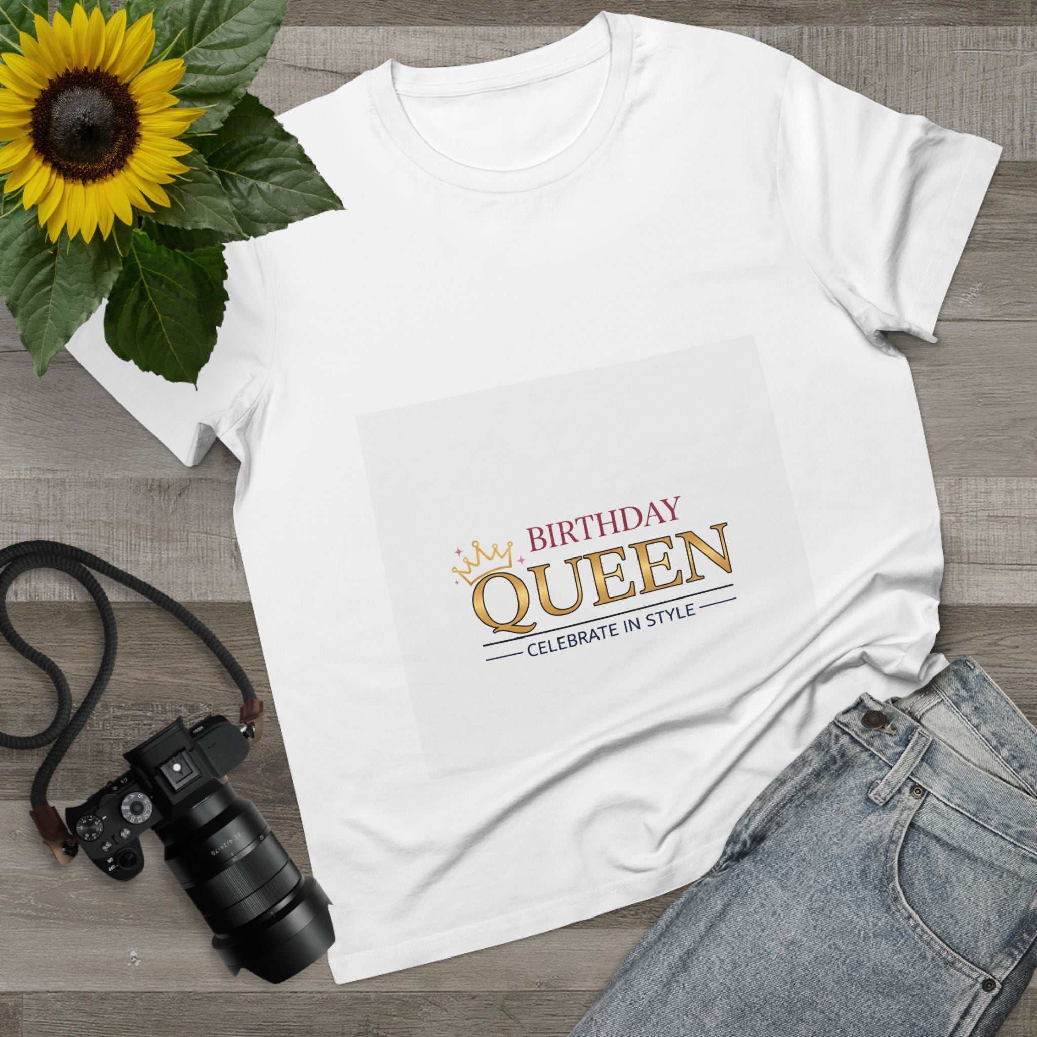 Ladies' Birthday Tee — Birthday Queen Tee