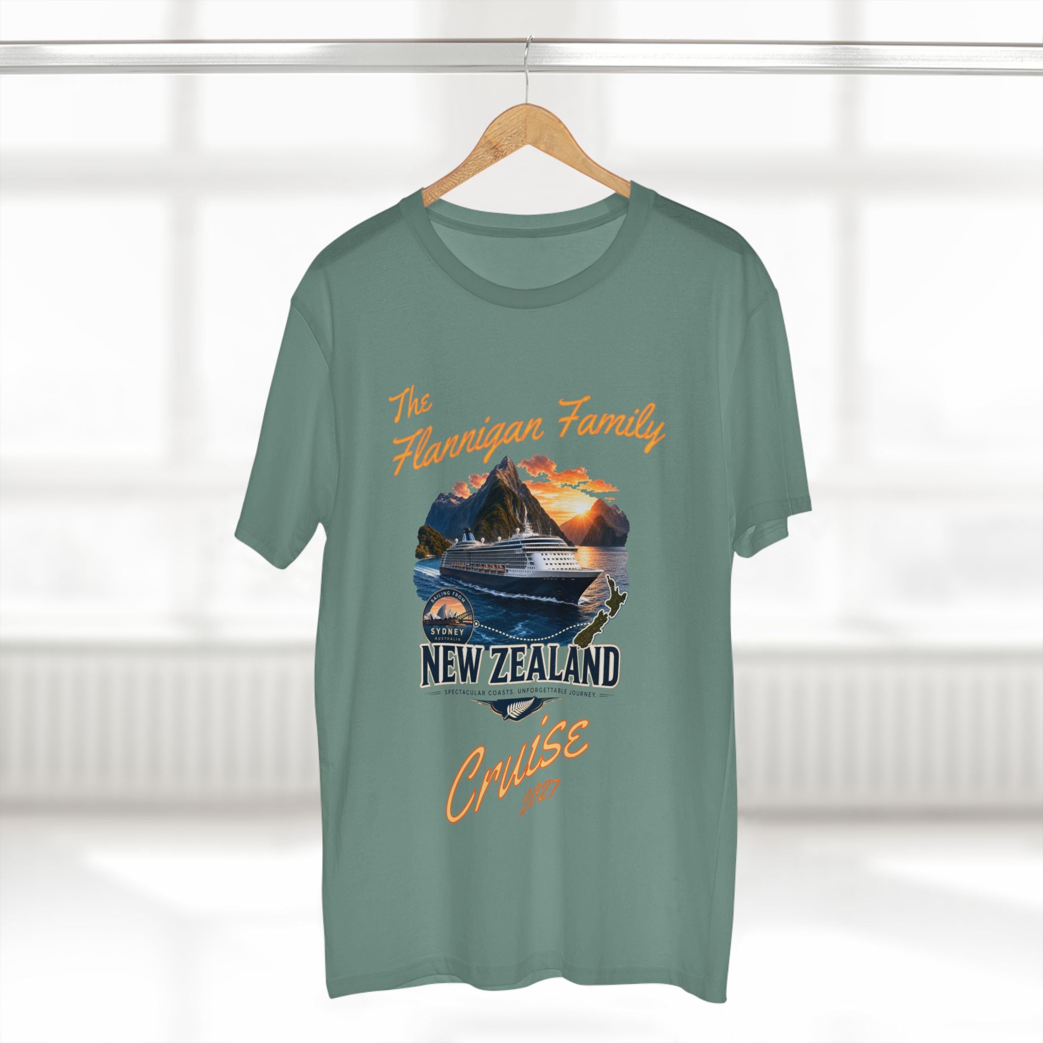 New Zealand Cruise T‑Shirt — The Flannigan Family 1987 Vintage Cruise Tee