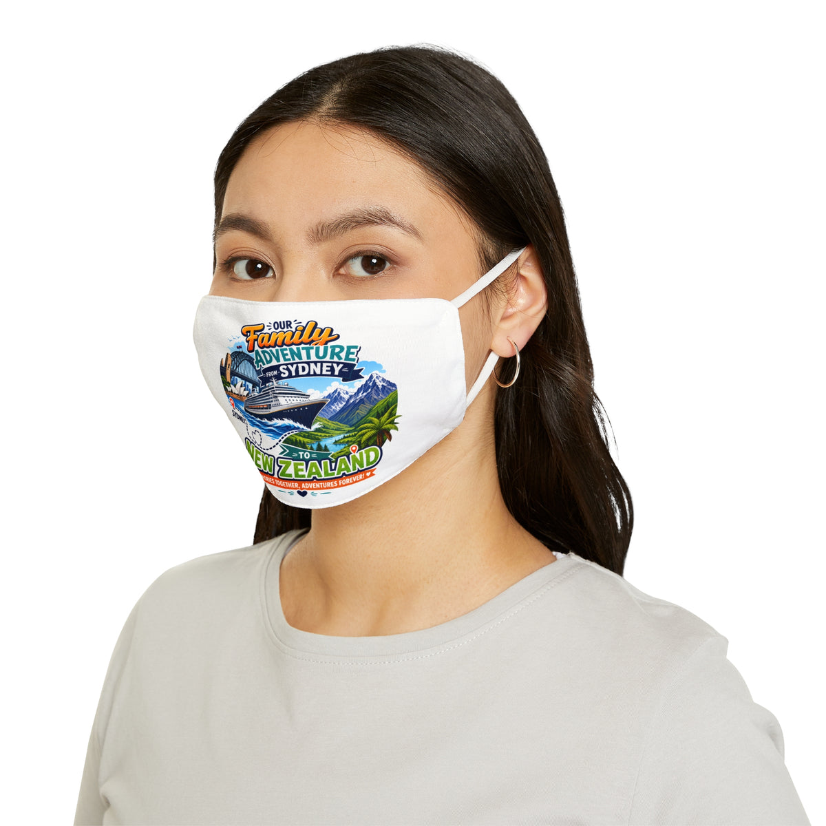 BNE NRTH QLD Face Mask — Travel Souvenir Polyester Mask
