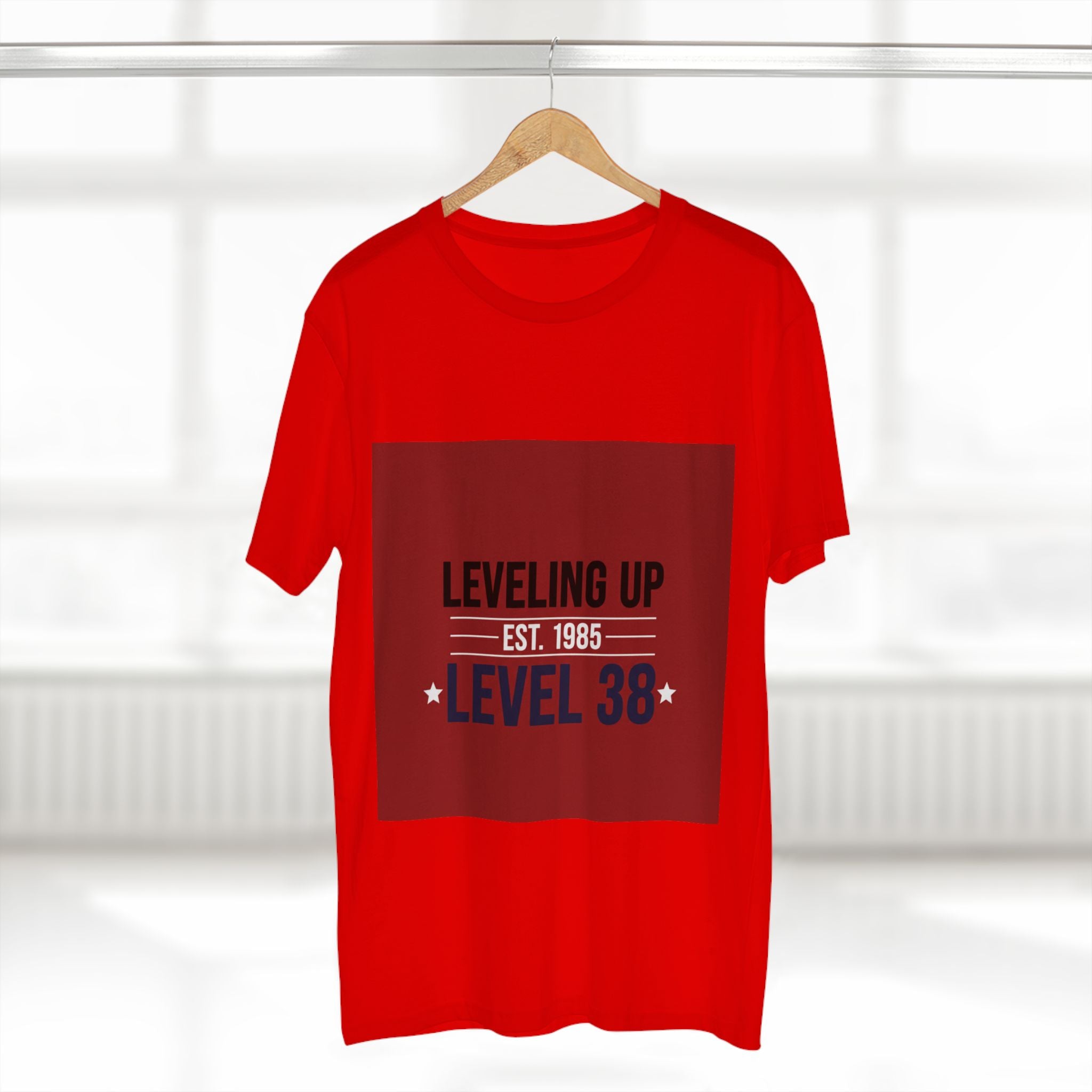 Men's Birthday Tee - Leveling Up Est. xxxx