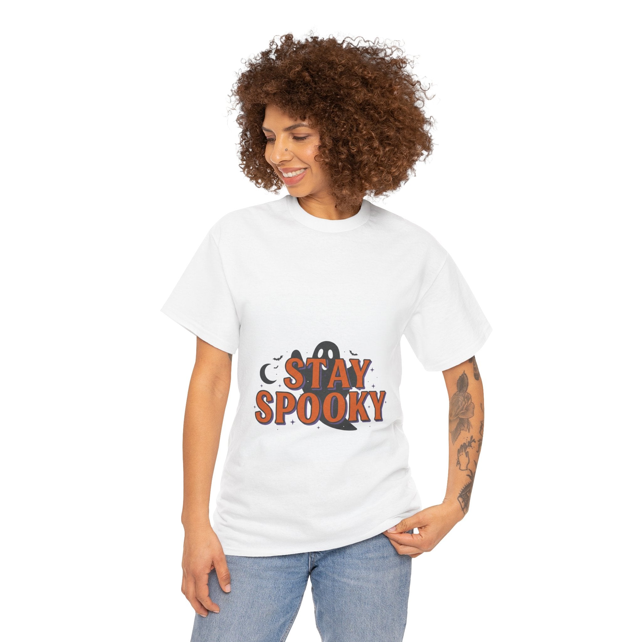 Stay Spooky T-Shirt — Cute Halloween Ghost Graphic Tee